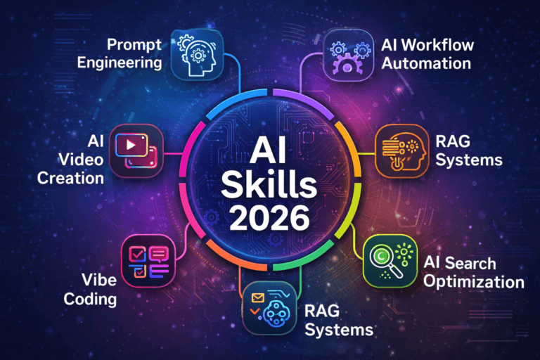 AI skills to master in 2026 for future-ready careers
