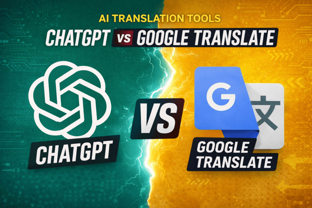 chatgpt translation feature vs google translate